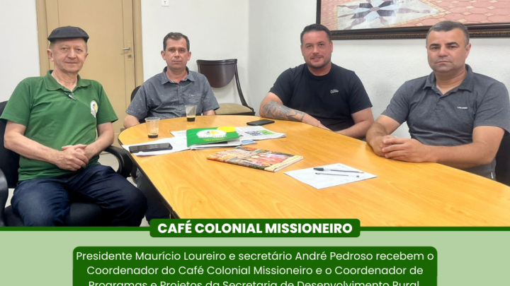 Legislativo recebeu integrantes da diretoria do projeto Caf&eacute; Colonial Missioneiro