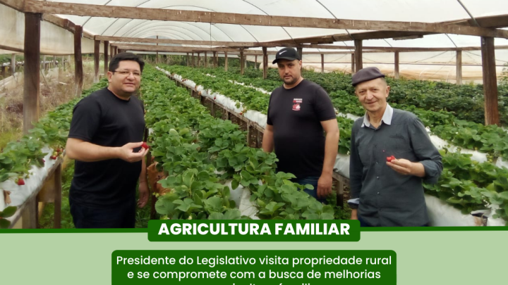 Presidente Carlos Gon&ccedil;alves faz visita em &aacute;rea rural do munic&iacute;pio
