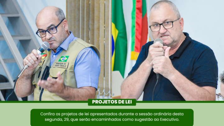 Confira os projetos de lei que foram discutidos na &uacute;ltima segunda-feira