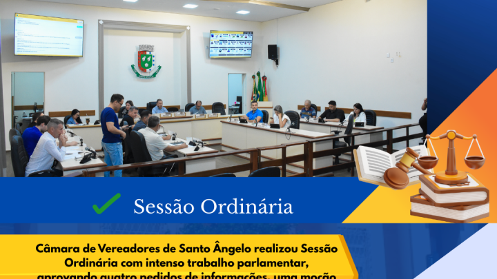 Sess&atilde;o ordin&aacute;ria destaca a&ccedil;&otilde;es voltadas &agrave; fiscaliza&ccedil;&atilde;o e cidadania