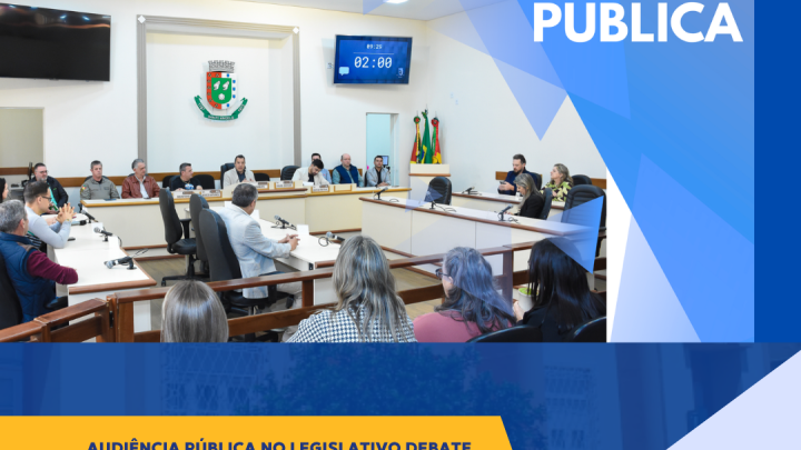 Audi&ecirc;ncia p&uacute;blica debate abertura do com&eacute;rcio e desenvolvimento do munic&iacute;pio de Santo &Acirc;ngelo