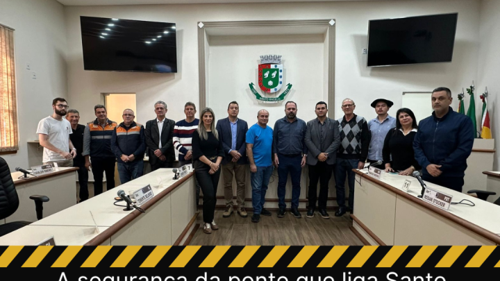  Seguran&ccedil;a da ponte que liga Santo &Acirc;ngelo a Entre-Iju&iacute;s &eacute; pauta de Audi&ecirc;ncia P&uacute;blica no Legislativo