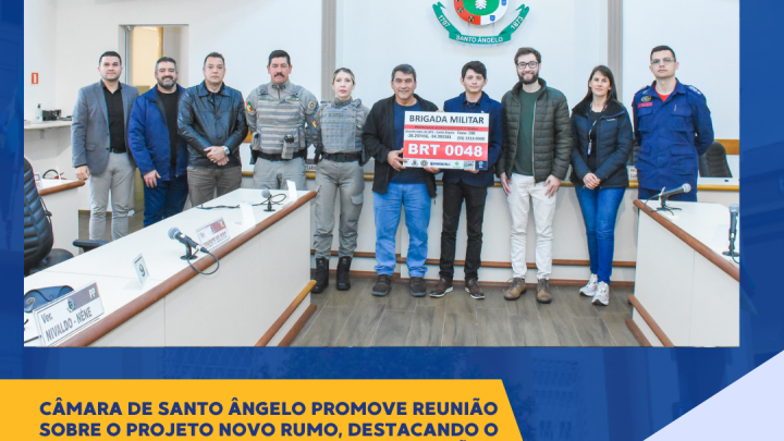 C&acirc;mara de Santo &Acirc;ngelo promove reuni&atilde;o sobre o uso do georreferenciamento na gest&atilde;o p&uacute;blica e na seguran&ccedil;a rural