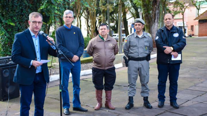 Aberta a Semana Nacional do Tr&acirc;nsito em Santo &Acirc;ngelo