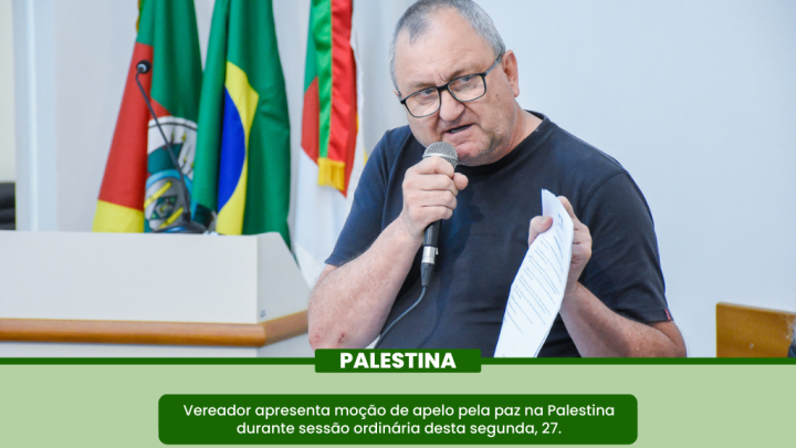 Aprovada por maioria mo&ccedil;&atilde;o pela paz na Palestina