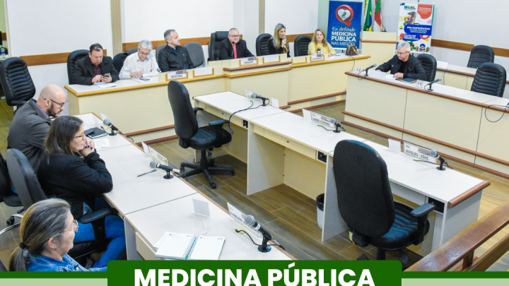 Realizada a Plen&aacute;ria Municipal pela implementa&ccedil;&atilde;o do curso P&uacute;blico de medicina 