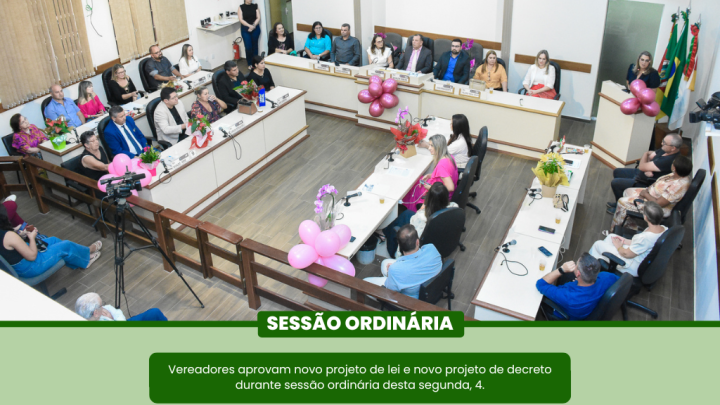 Legislativo aprova Projeto de Lei e Projeto de Decreto
